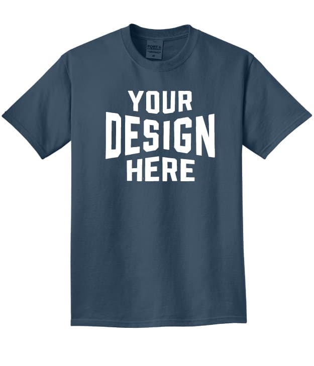 Custom vintage washed t shirt with printed design for retro style and comfortable everyday wear