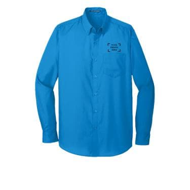 Custom Embroidered button up shirts