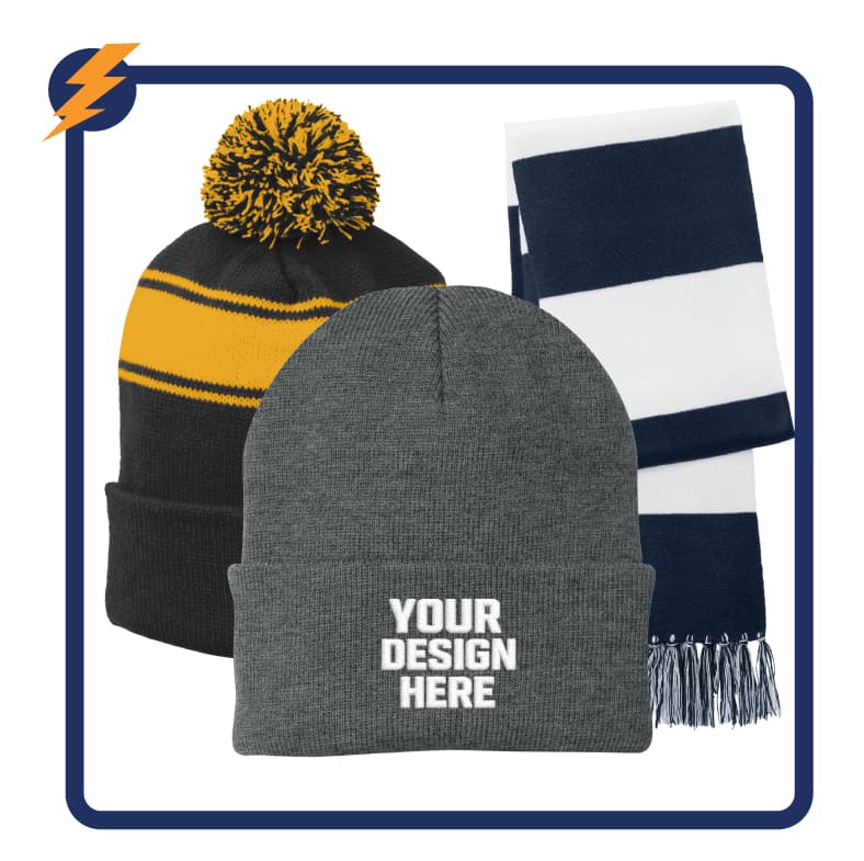 Custom-Embroidered-Knit-Hats-Bolt-Printing