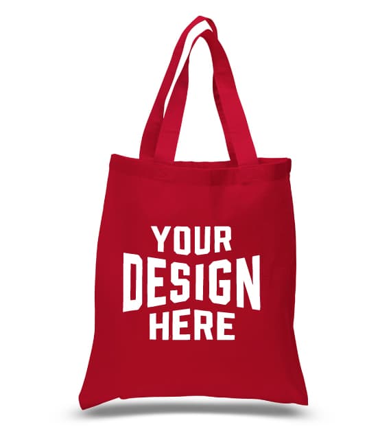 Colored Canvas Tote Bag