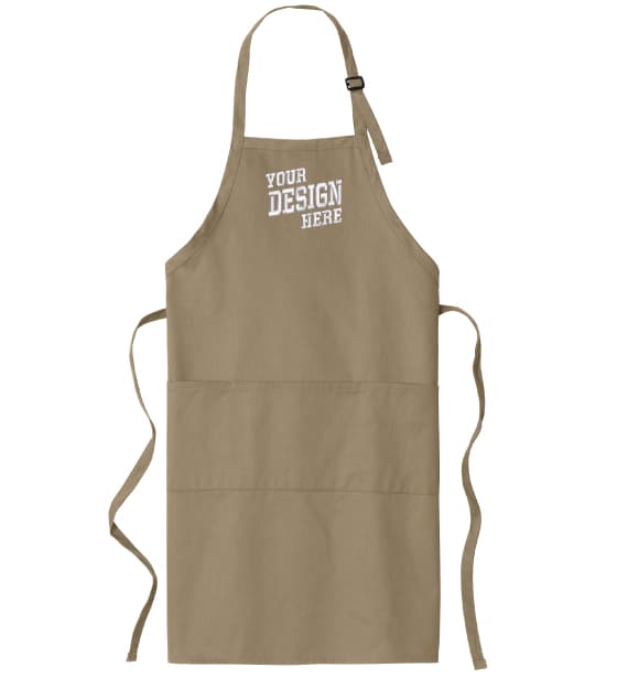 Port Authority Easy Care Extra Long Bib Apron with Stain Release A700-E