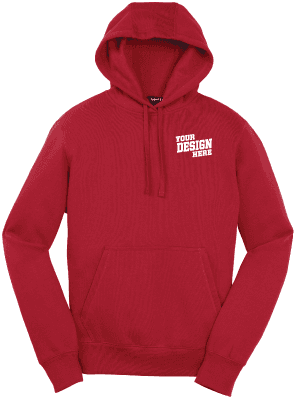Sport-Tek ST254-E Pullover Hooded Sweatshirt embroidery