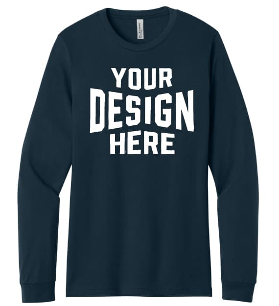 Bella + Canvas 3501 Unisex Jersey Long Sleeve T-Shirt