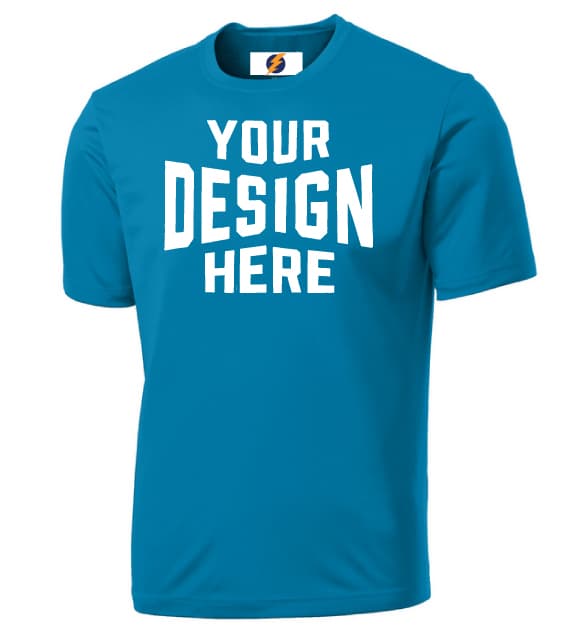 Dri-Fit Style Custom T-Shirts - White - view 1