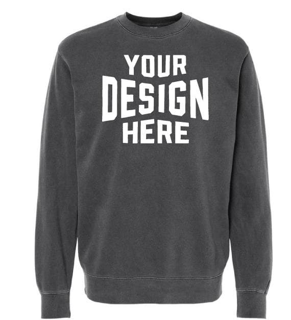 Independent Trading Co. Midweight Pigment-Dyed Crewneck Sweatshirt PRM3500