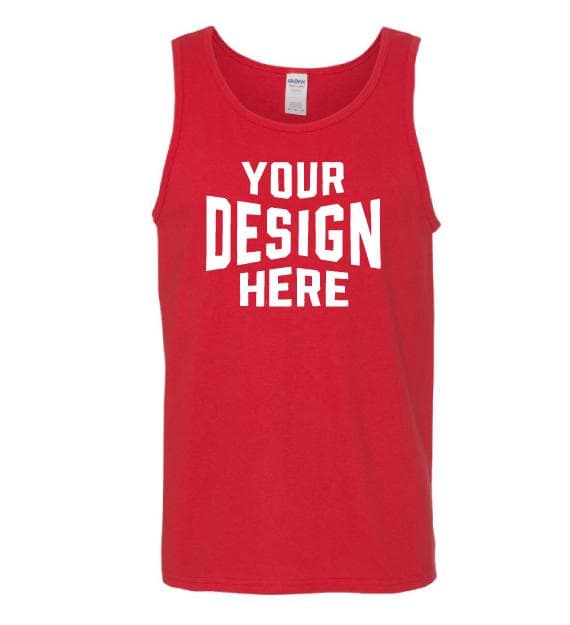 Screen Printed Tank Tops by Gildan style # 5200