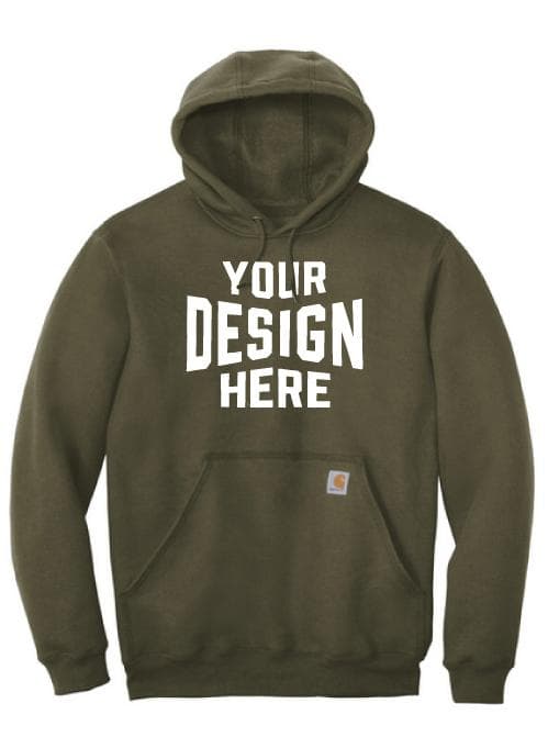 Embroidered Custom Carhartt® Midweight Hooded Sweatshirt CTK121