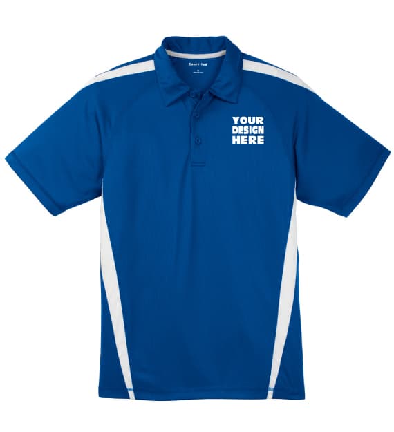 Sport-Tek ST685 PosiCharge® Micro-Mesh Colorblock Polo