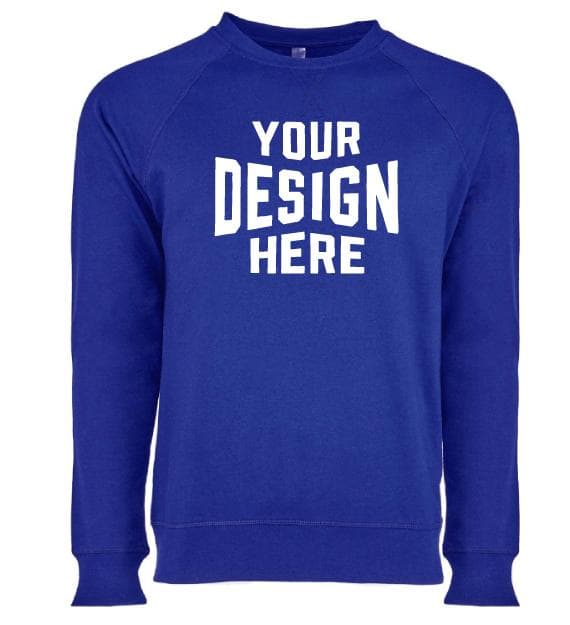Next Level N9000 Laguna Raglan Crewneck Sweatshirt