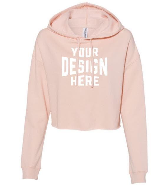 Womens Cropped Sweatshirt by Independent Trading Co. style # AFX64CRP