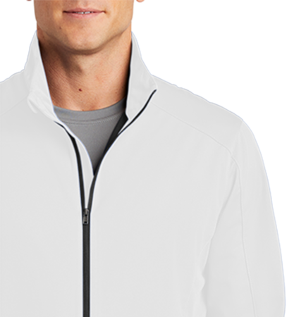 Soft Shell Zip Up Jacket by Port Authority style # J717