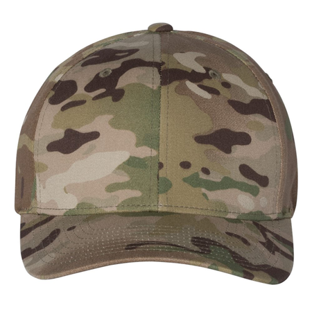 Custom Embroidered Camo Hat by Flexfit style # 6277C