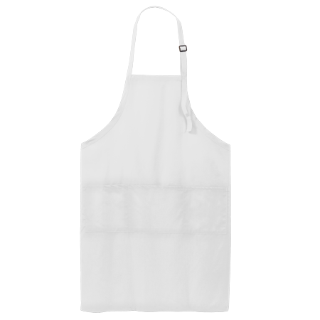 Port Authority Easy Care Extra Long Bib Apron with Stain Release A700-E