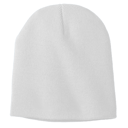 Port & Company Embroidered No-Cuff Beanie CP91