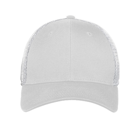 Flexfit 6511 Trucker Cap - White Mesh 6511W