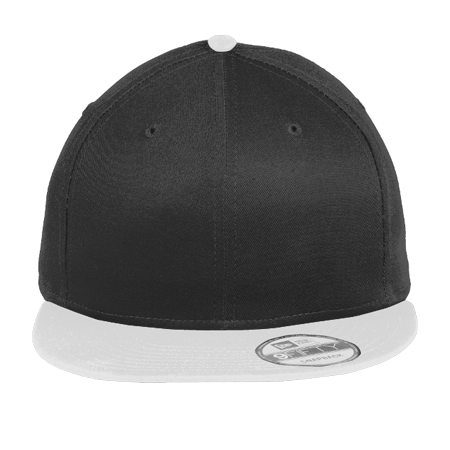 New Era NE400 Flat Bill Snapback Cap - Two-Tone NE400B