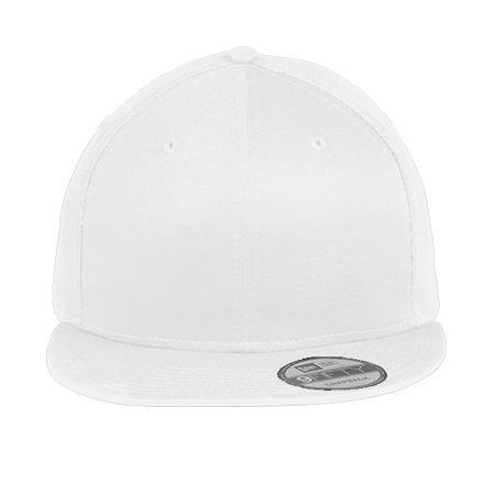 New Era NE400 Flat Bill Snapback Cap - Solid NE400S