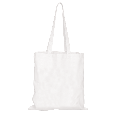 Custom Long-Handled Canvas Tote Bag
