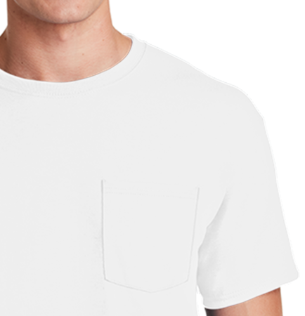 Port & Company Beach Wash® Garment-Dyed Pocket Tee PC099P