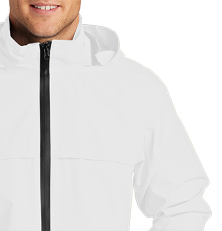 Waterproof Jacket with Hood - Mesh Lining by Port Authority style # J333