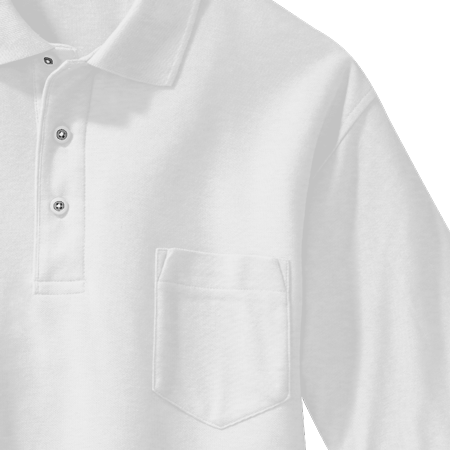 Port Authority Silk Touch Polo with Pocket K500P