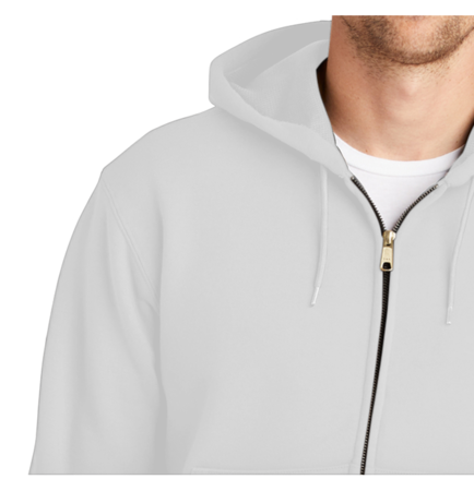 CornerStone CS620 Heavyweight Full-Zip Hooded Sweatshirt with Thermal Lining